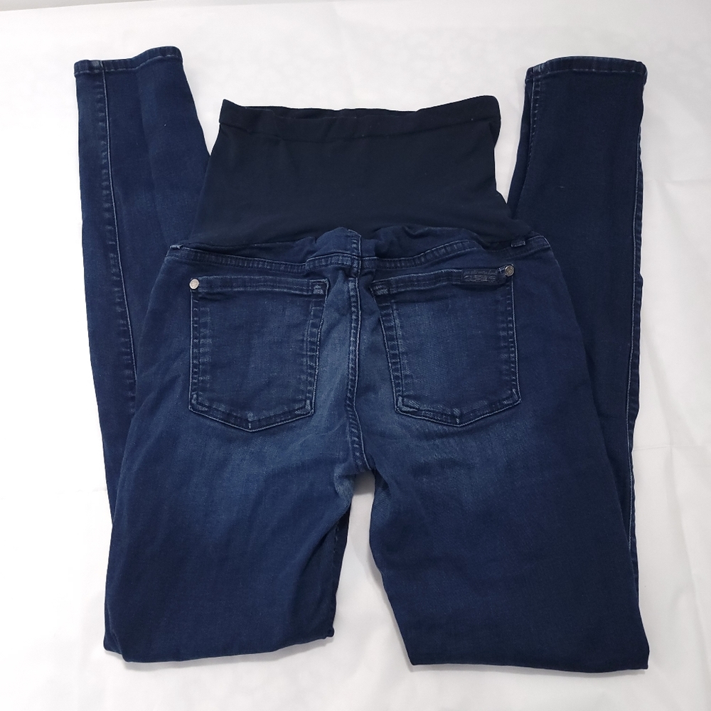 7 For All Mankind P. Collection Dark Wash Denim Blue Jeans Sz 29